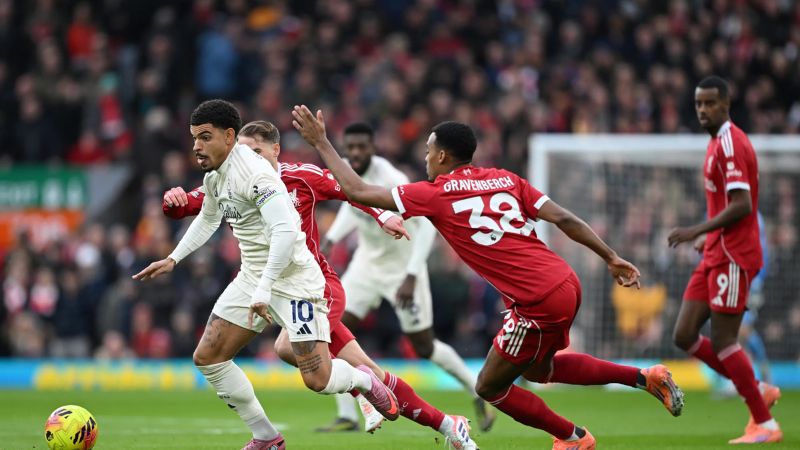 Bảng tỷ lệ kèo trận Nottingham Forest vs Liverpool