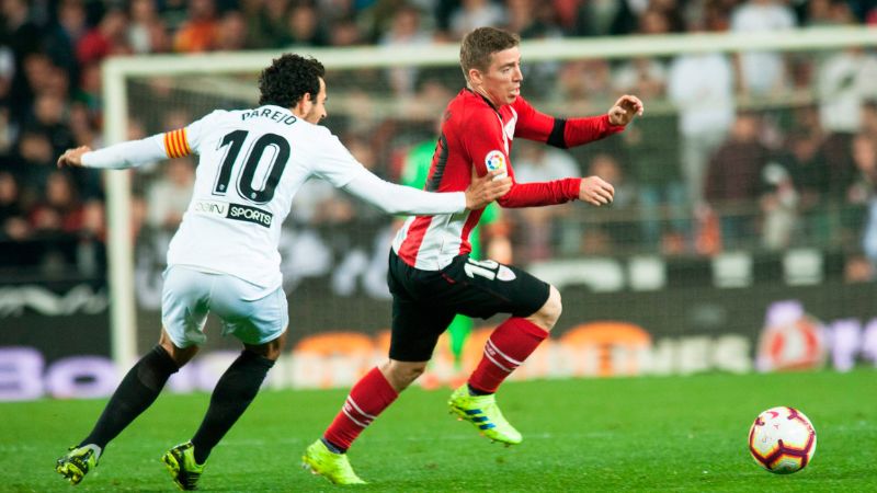 Bảng tỷ lệ kèo trận Athletic Bilbao vs Valencia