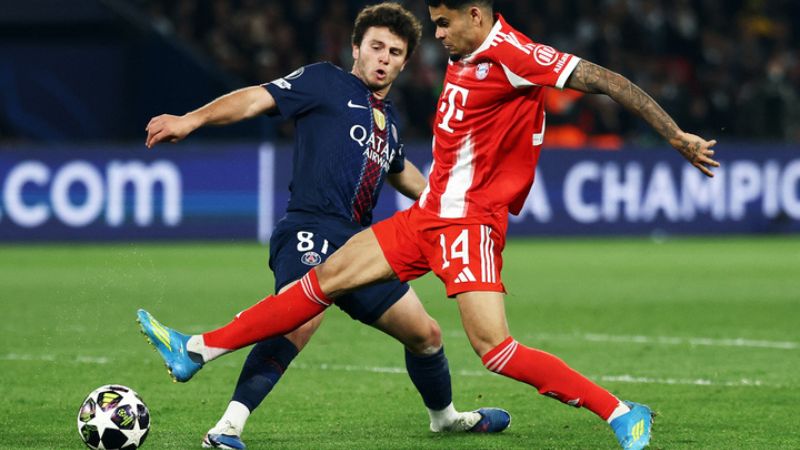 Bảng tỷ lệ kèo trận Bayern Munich vs Paris S.Germain